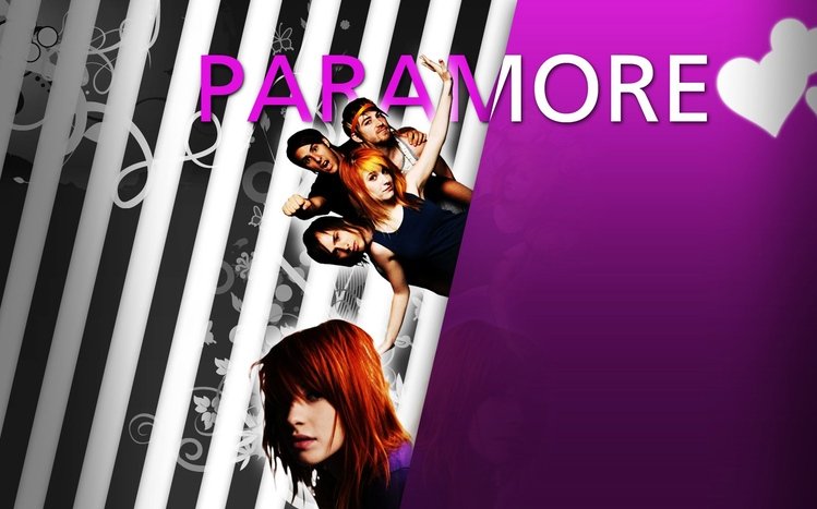 Paramore Theme screenshot #6