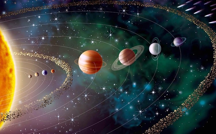 Solar System Theme screenshot #10