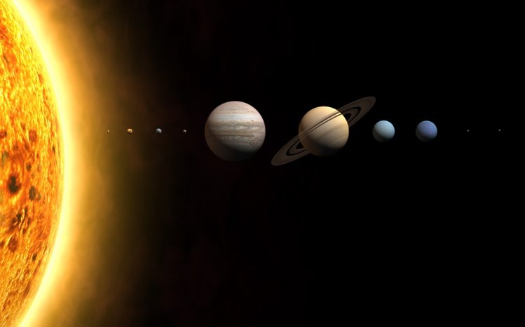 Solar System Theme screenshot #1
