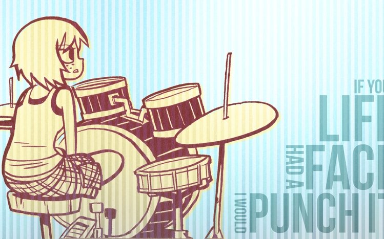 Scott Pilgrim Theme screenshot #2