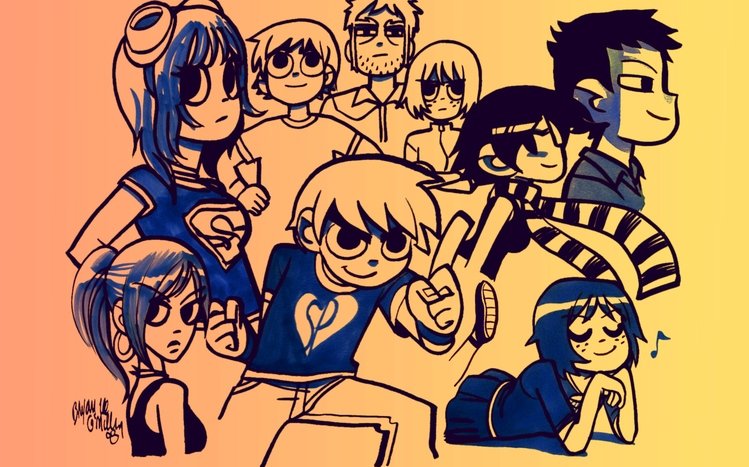 Scott Pilgrim Theme screenshot #7