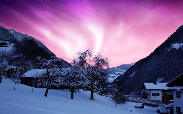 Aurora Borealis Theme screenshot #8