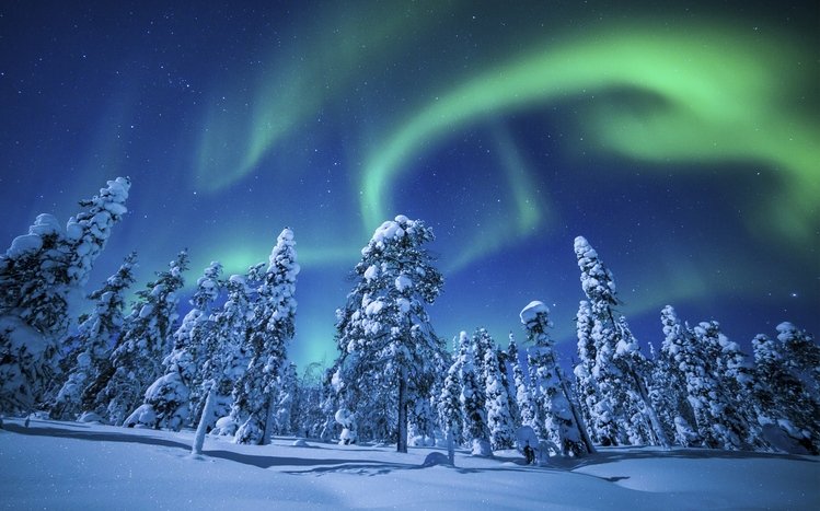 Aurora Borealis Theme screenshot #11