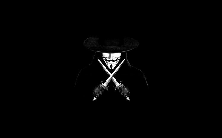 V for Vendetta Theme screenshot #1