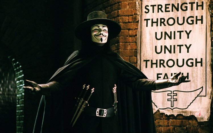 V for Vendetta Theme screenshot #12