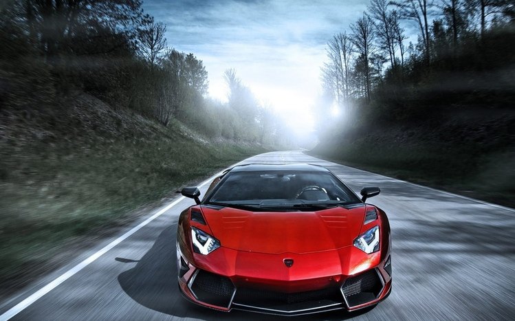 Lamborghini Aventador Theme screenshot #12