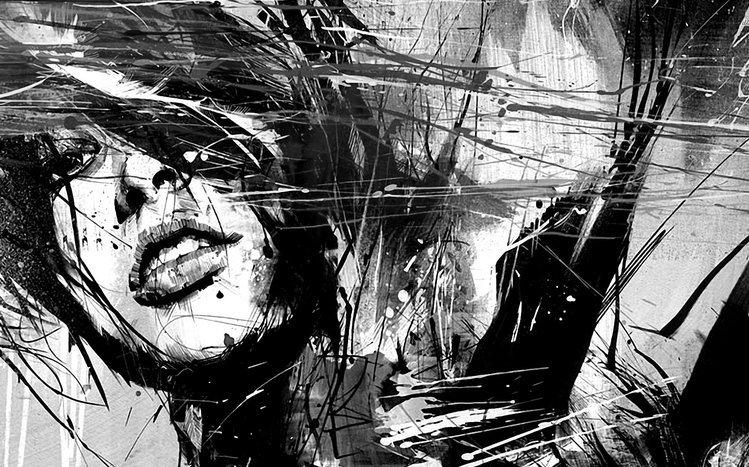 Woman Painting Theme screenshot #11