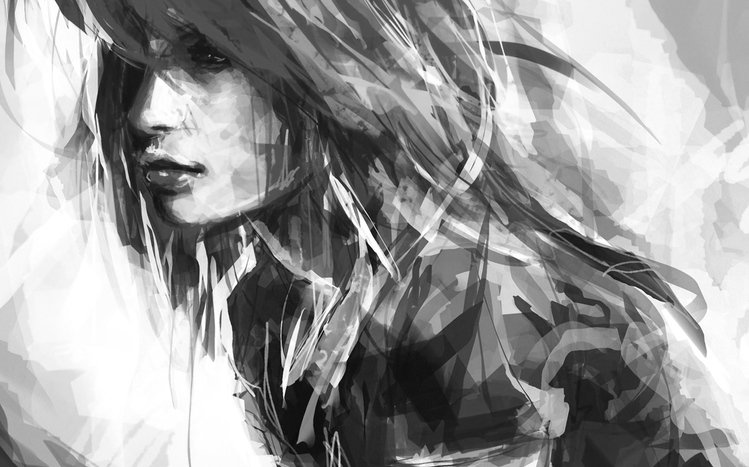 Woman Painting Theme screenshot #8