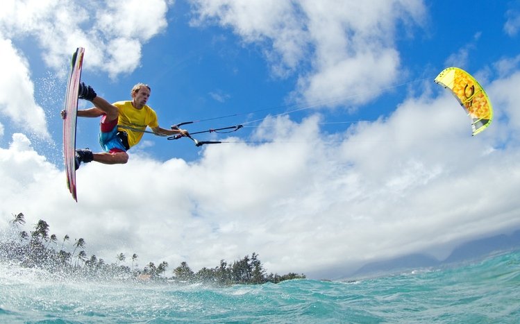 Kitesurfing Theme screenshot #5