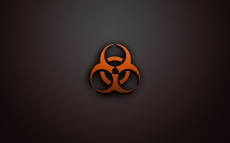 Biohazard Symbol Theme screenshot #21