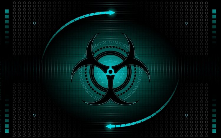 Biohazard Symbol Theme screenshot #13