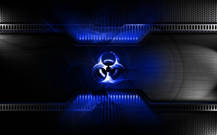 Biohazard Symbol Theme screenshot #4