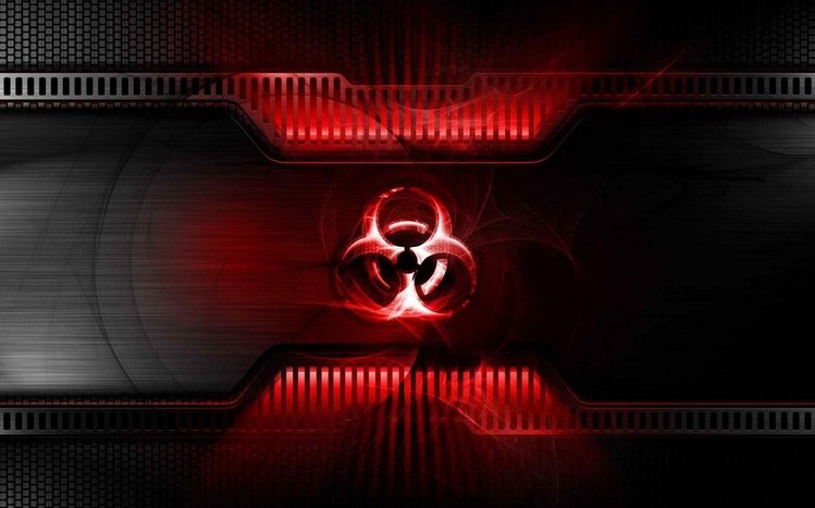 Biohazard Symbol Theme screenshot #18