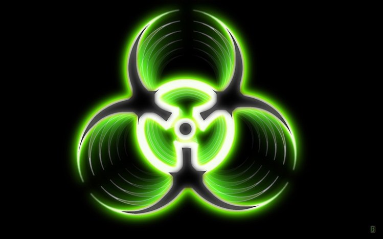 Biohazard Symbol Theme screenshot #15