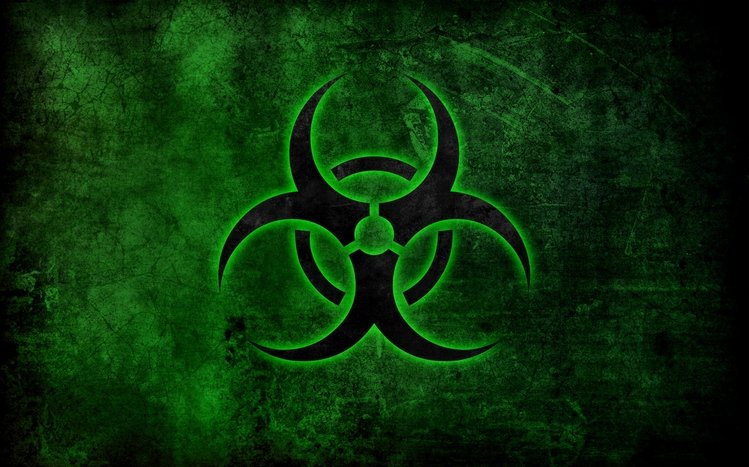 Biohazard Symbol Theme screenshot #3