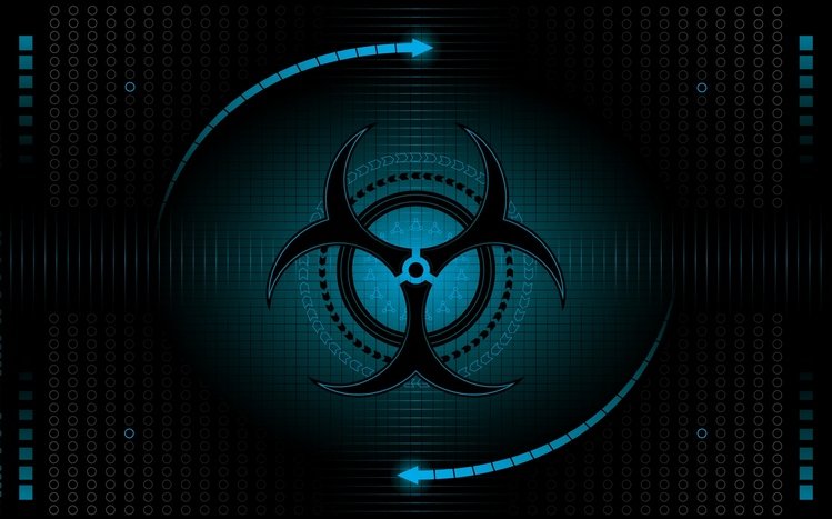 Biohazard Symbol Theme screenshot #10
