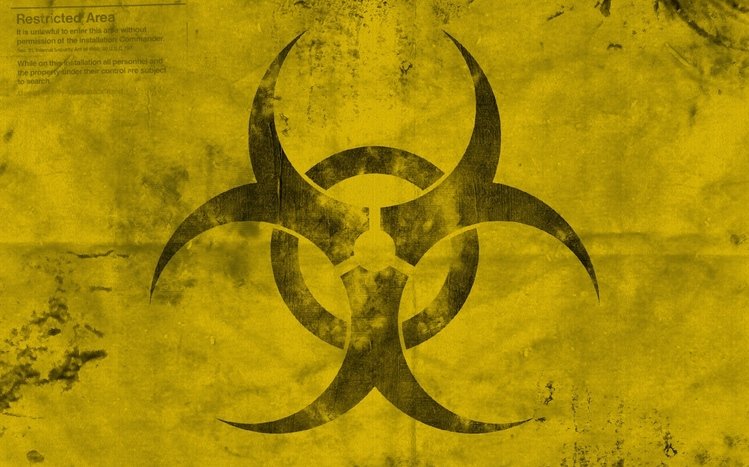 Biohazard Symbol Theme screenshot #8