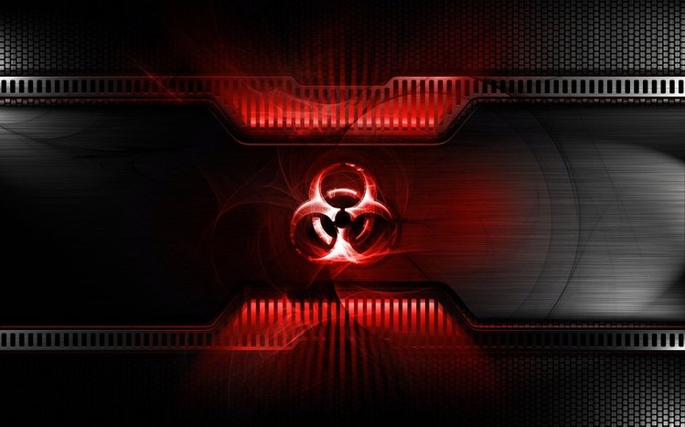Biohazard Symbol Theme screenshot #6