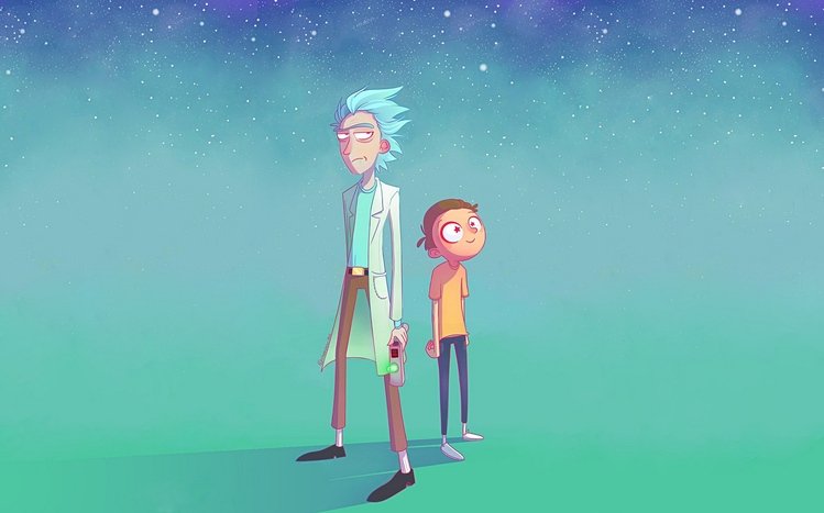 Rick and Morty Theme screenshot #13