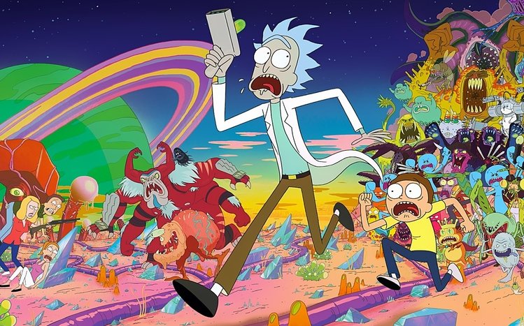 Rick and Morty Theme screenshot #15