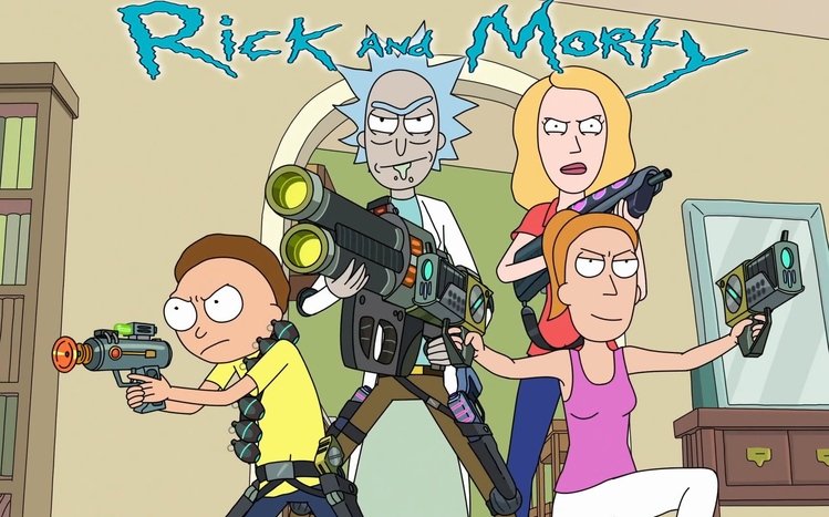 Rick and Morty Theme screenshot #5