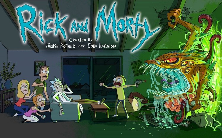 Rick and Morty Theme screenshot #2
