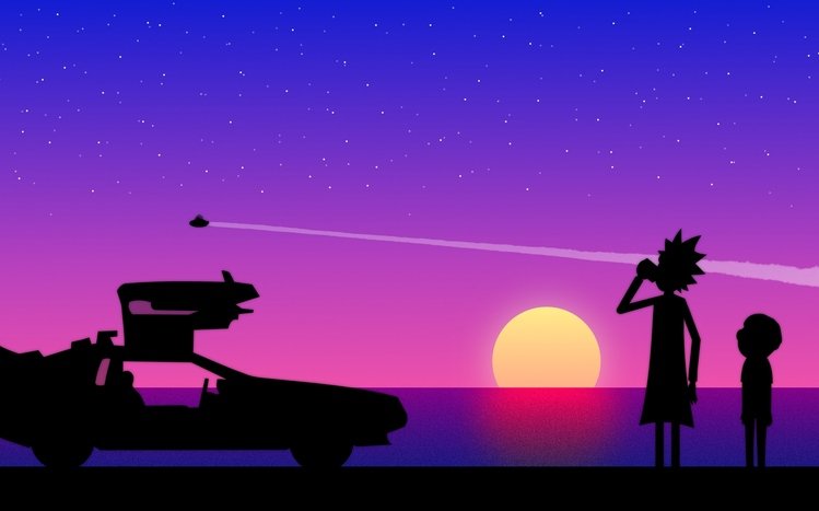 Rick and Morty Theme screenshot #17