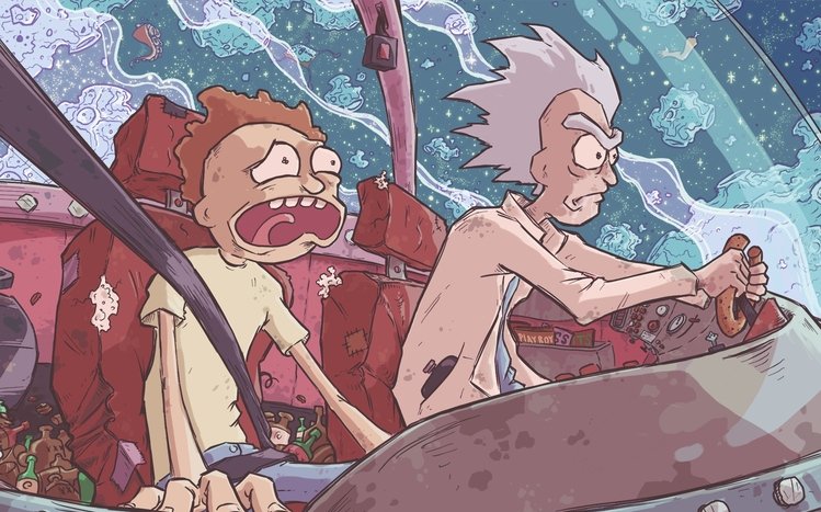 Rick and Morty Theme screenshot #10