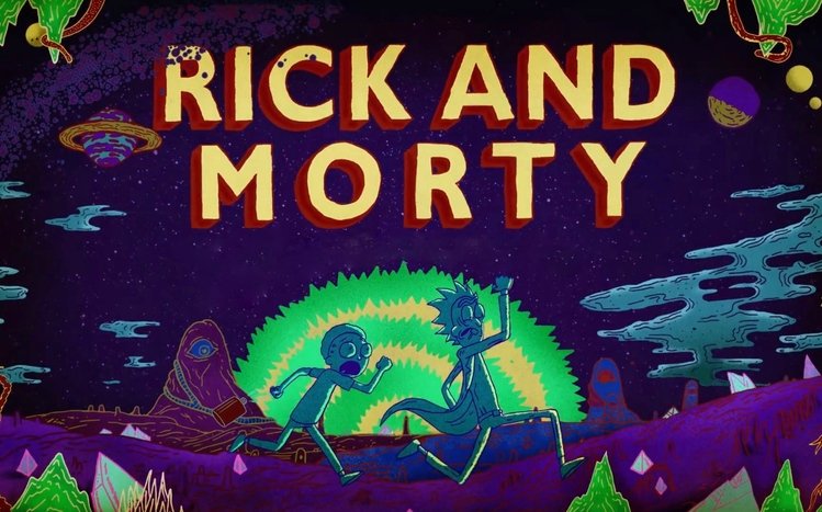 Rick and Morty Theme screenshot #3