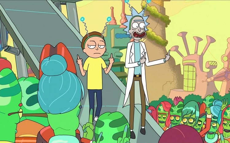 Rick and Morty Theme screenshot #8
