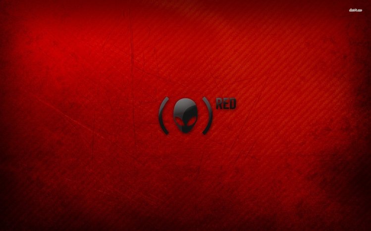 Alienware Red Theme screenshot #3