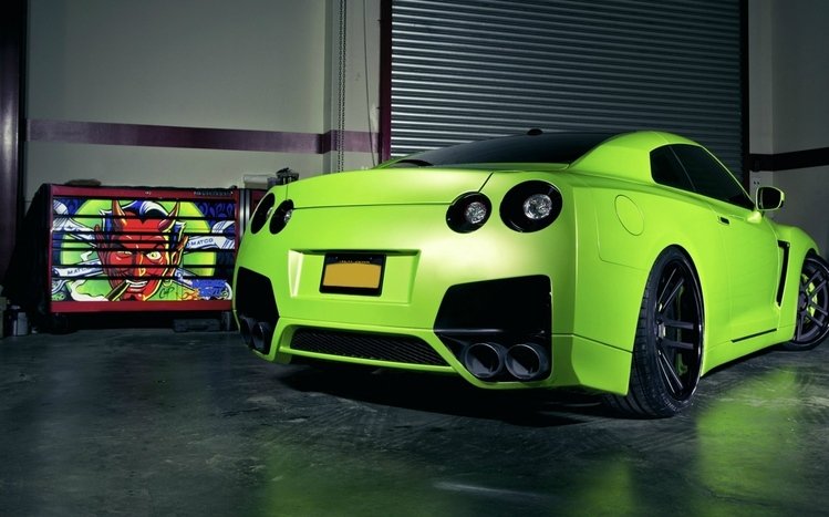 Nissan GTR Theme screenshot #11