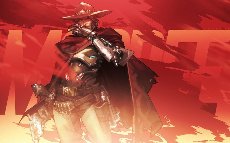 McCree (Overwatch) Theme screenshot #2