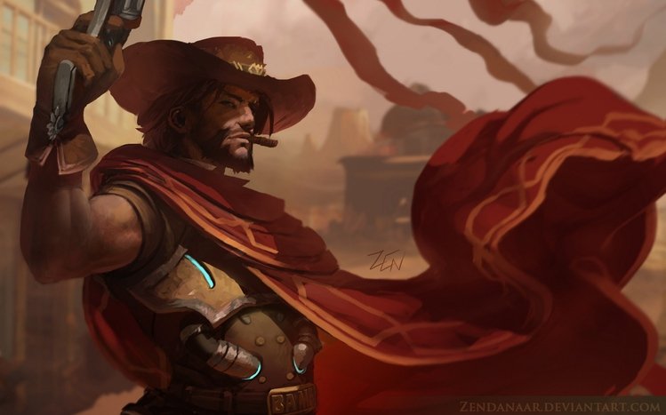 McCree (Overwatch) Theme screenshot #10