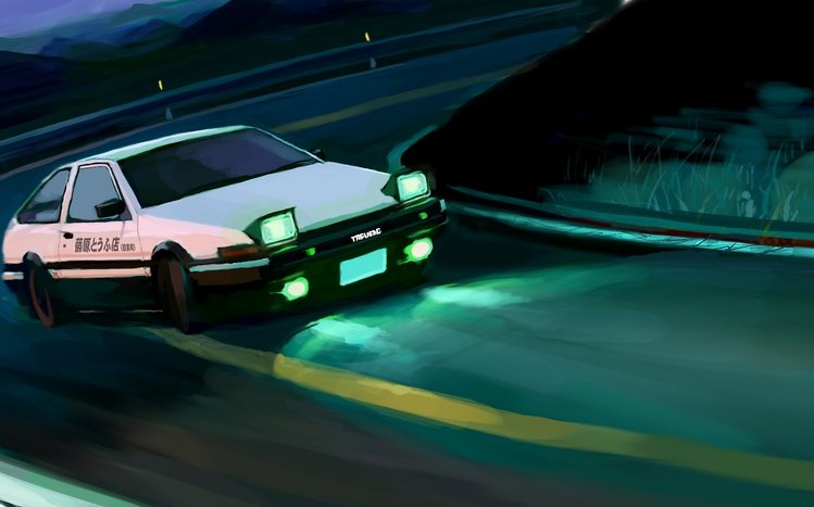 Initial D Theme screenshot #3