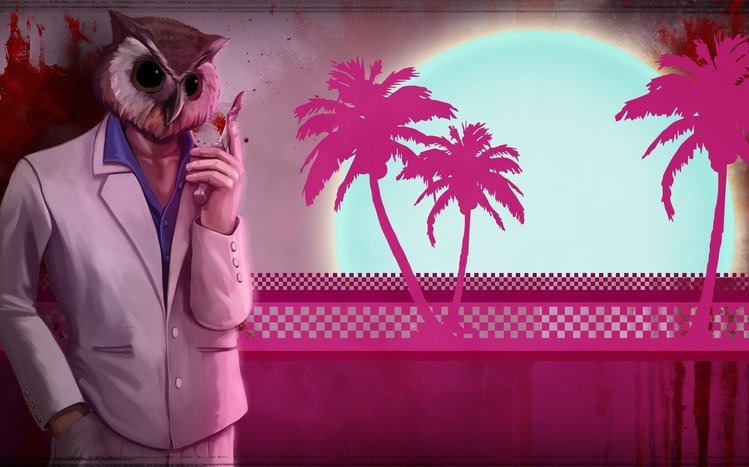 Hotline Miami Theme screenshot #3