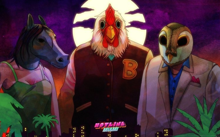 Hotline Miami Theme screenshot #11