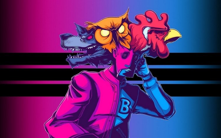 Hotline Miami Theme screenshot #5