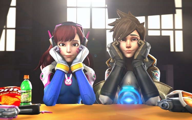 D.Va (Overwatch) Theme screenshot #5