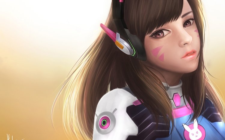 D.Va (Overwatch) Theme screenshot #3