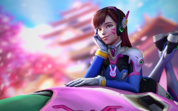 D.Va (Overwatch) Theme screenshot #2