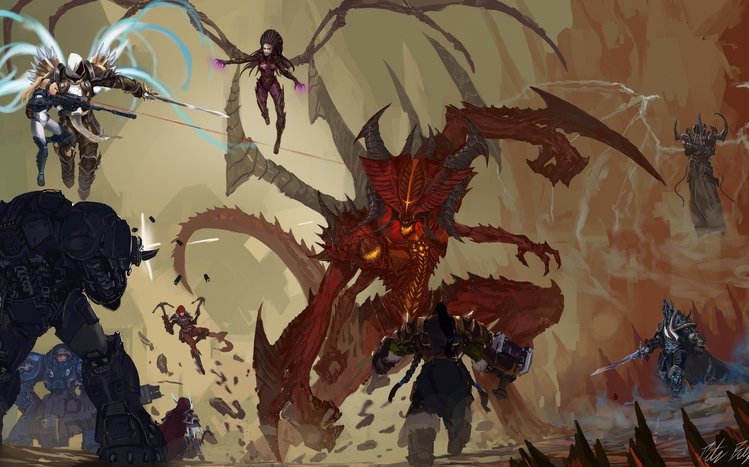 Heroes of the Storm Theme screenshot #1