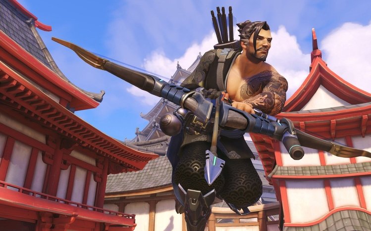 Hanzo (Overwatch) Theme screenshot #1