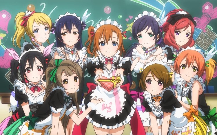 Love Live! Theme screenshot #1
