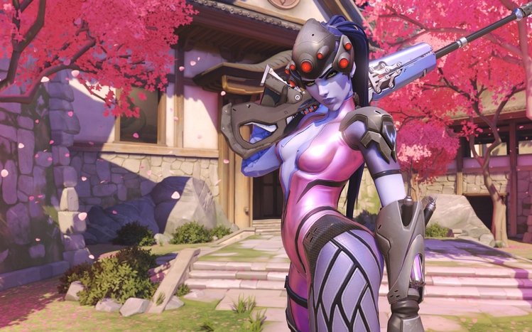 Widowmaker (Overwatch) Theme screenshot #11