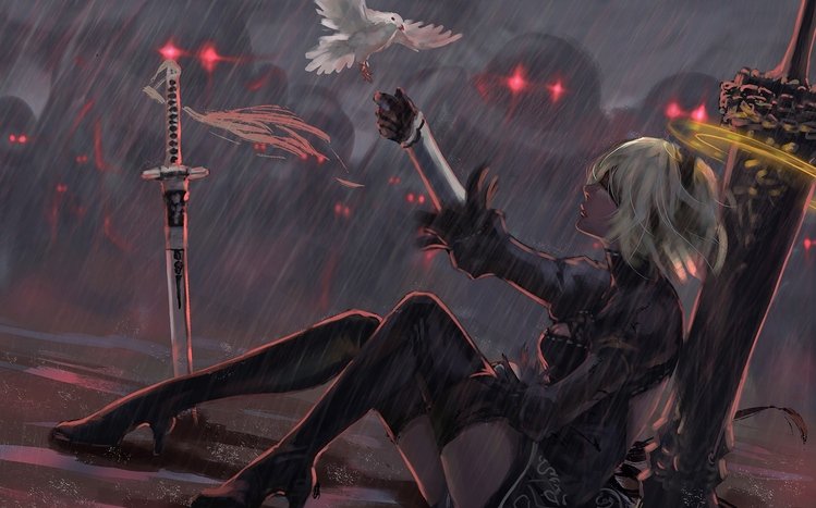 Nier: Automata Theme screenshot #11