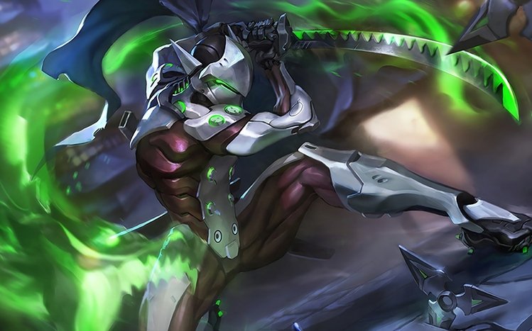 Genji (Overwatch) Theme screenshot #20