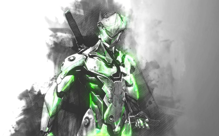 Genji (Overwatch) Theme screenshot #17