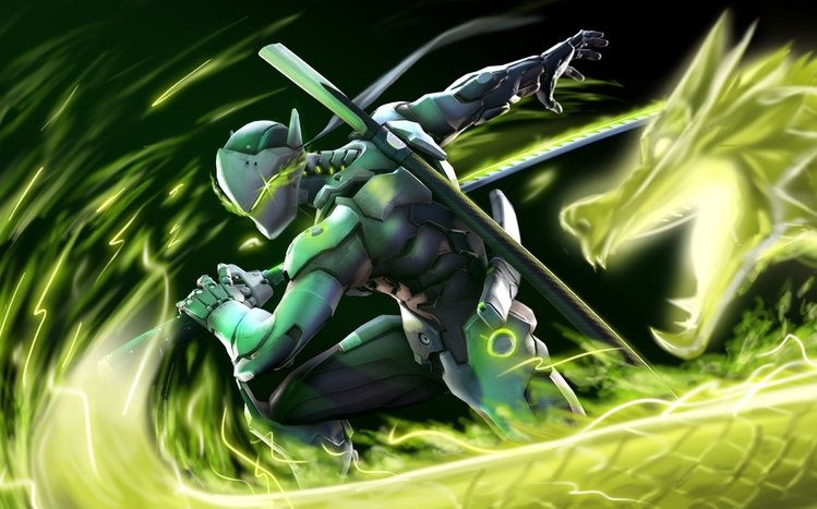 Genji (Overwatch) Theme screenshot #8