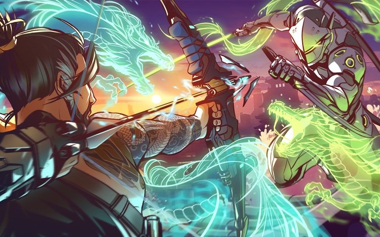 Genji (Overwatch) Theme screenshot #16